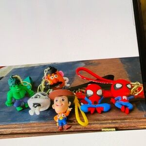 Set of keychains